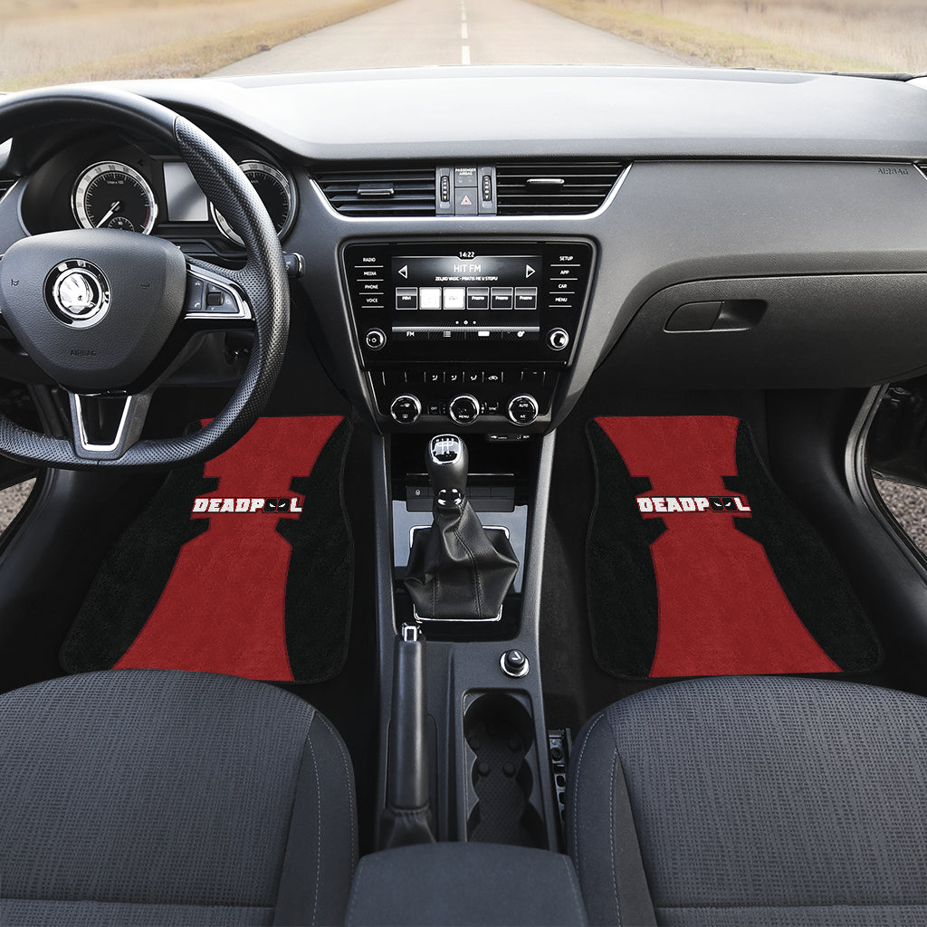 Deadpool-Themed Car Floor Mats for Ultimate Vehicle Protection