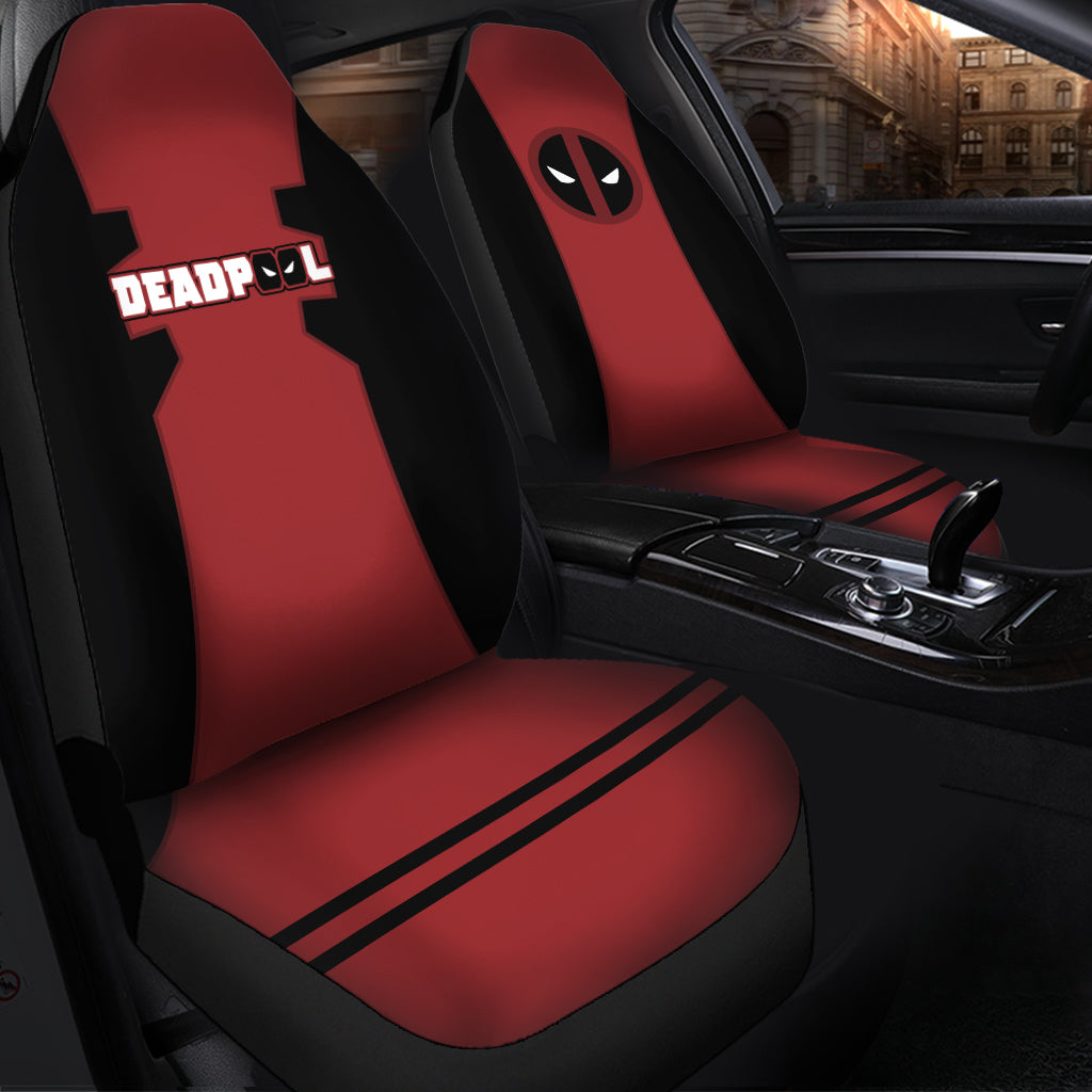 Deadpool Comic Car Seat Covers Premium Custom Protectors Decor