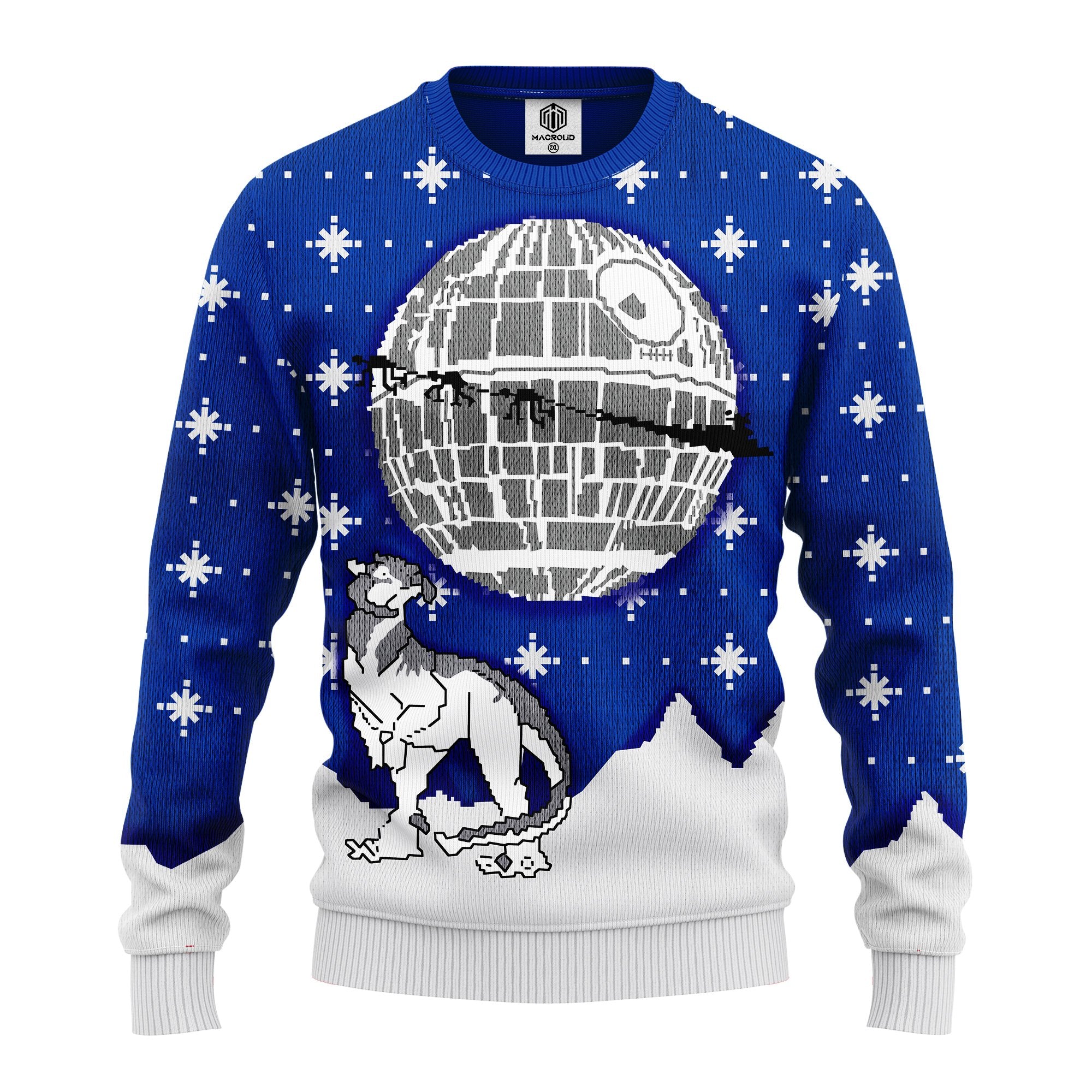 Death Star Christmas Sweater Gift Idea for Thanksgiving and Holiday
