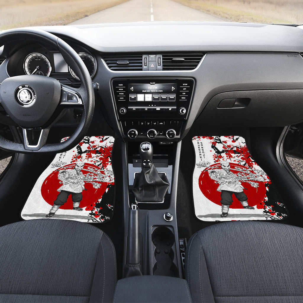 Demon Slayer Sakonji Japan Style Anime Car Floor Mats Set
