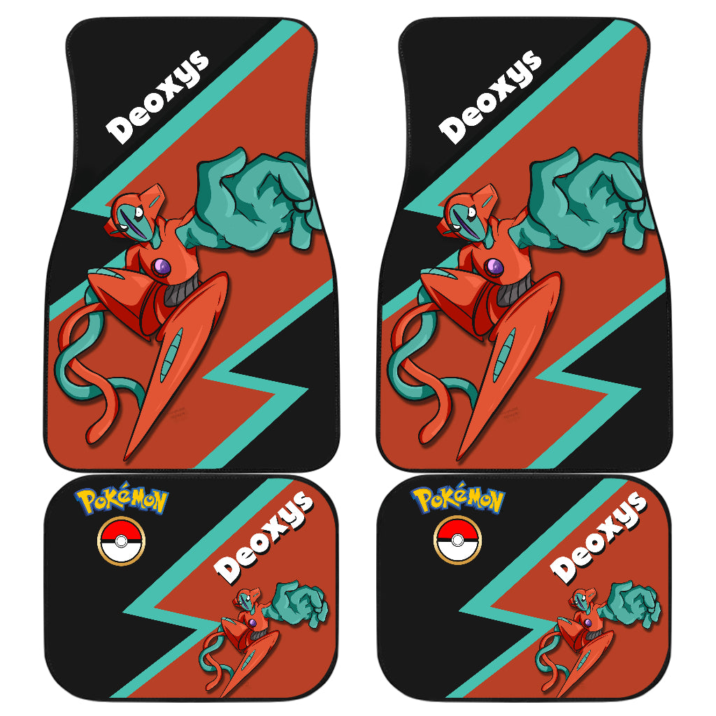 Deoxys Pokemon Car Accessories - Floor Mats for Vehicles