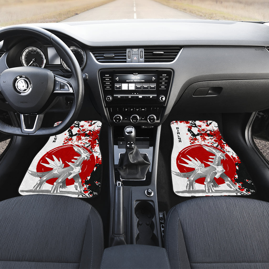Dialga Pokemon Car Floor Mats - Japan Style Automotive Accessories