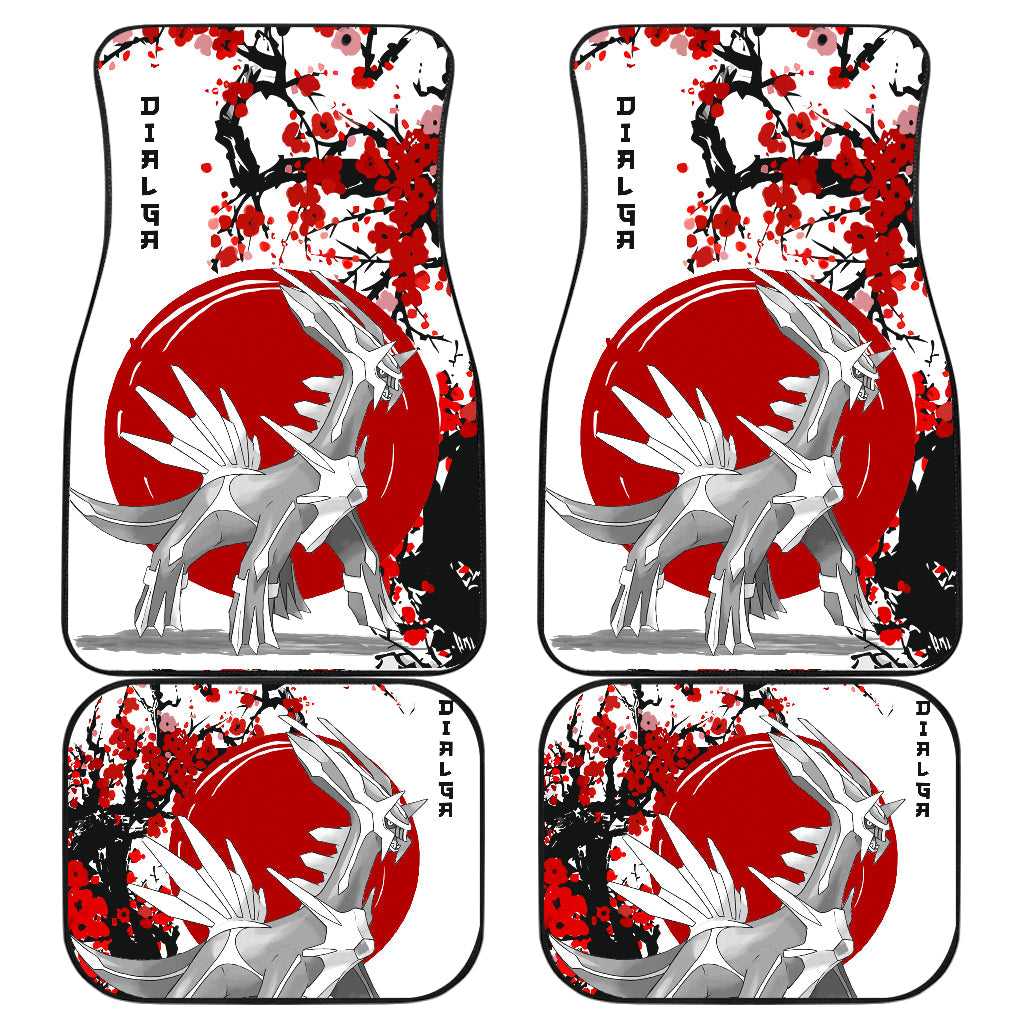 Dialga Pokemon Car Floor Mats - Japan Style Automotive Accessories