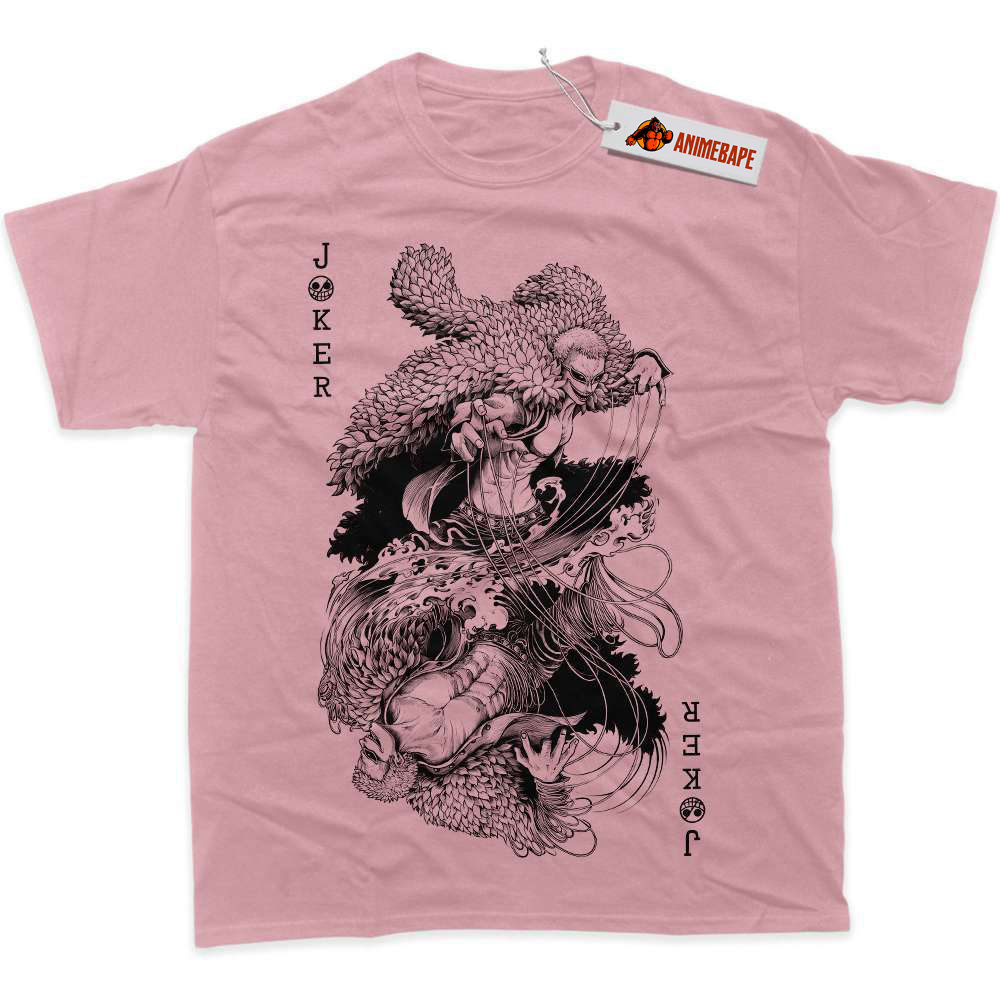 One Piece Doflamingo Shirt, Anime Graphic T-Shirt for Fans