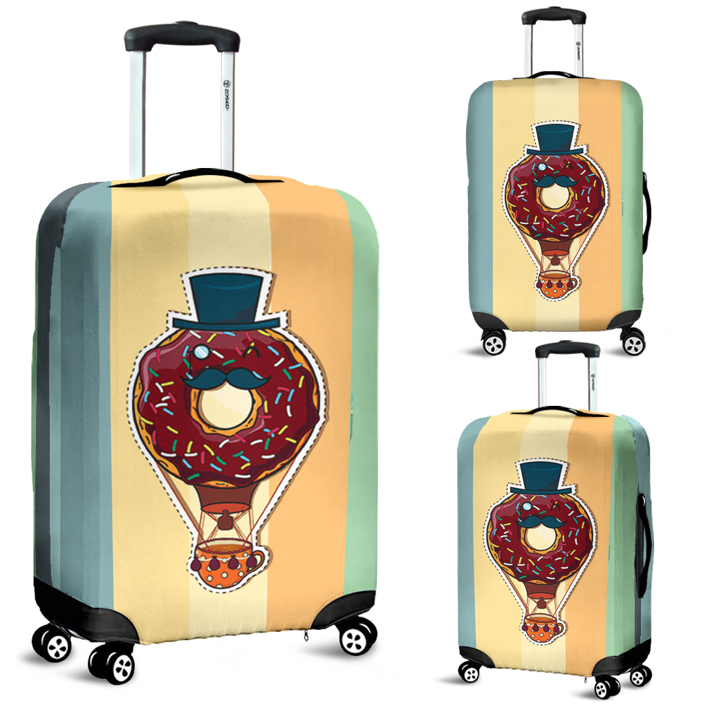 Dice Colorful Pattern Print Luggage Cover Protector