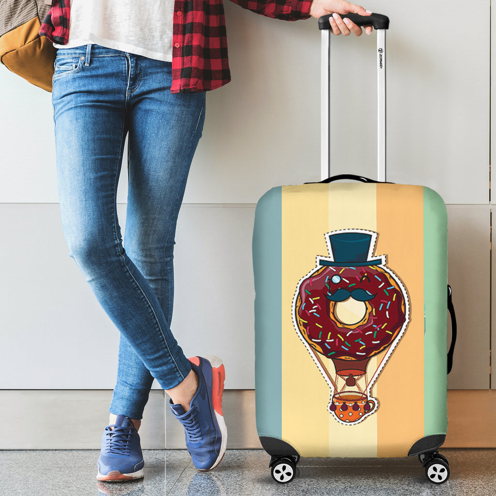 Colorful Donut Luggage Cover - Suitcase Protector Cover