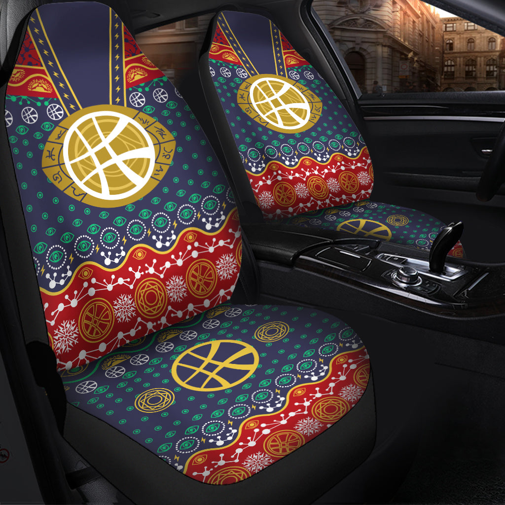 Dr Strange Christmas Premium Custom Car Seat Covers Protectors