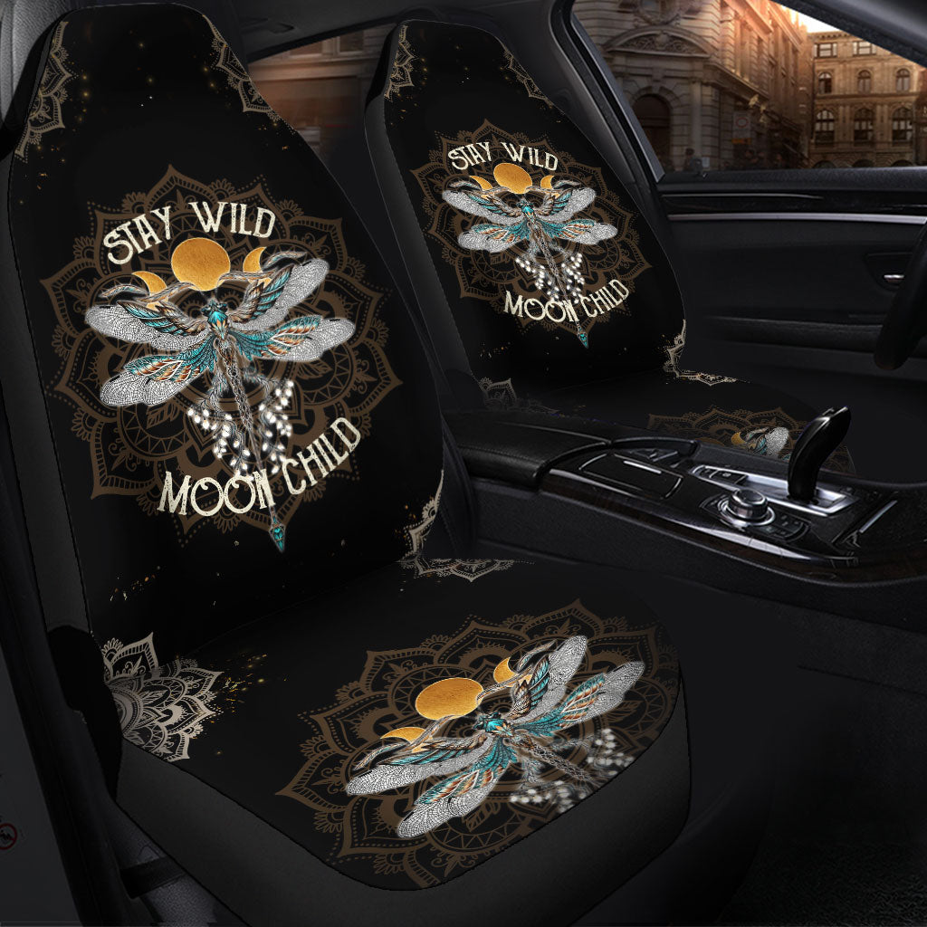 Custom Premium Dragon Fly Car Seat Covers Decor Protectors