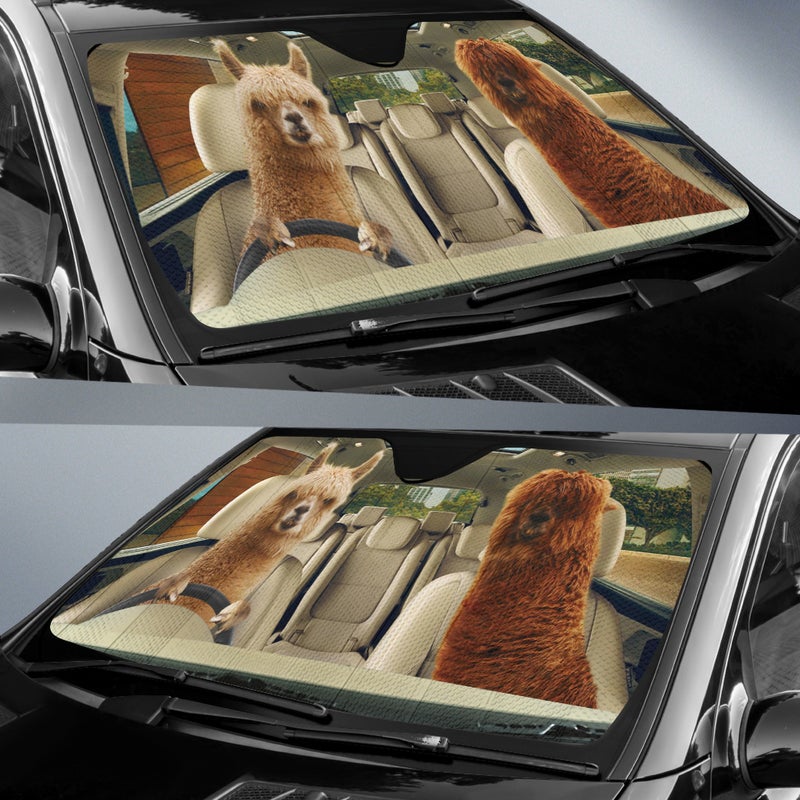 Right Hand Drive Car Sunshades for Driving Alpaca Vehicles