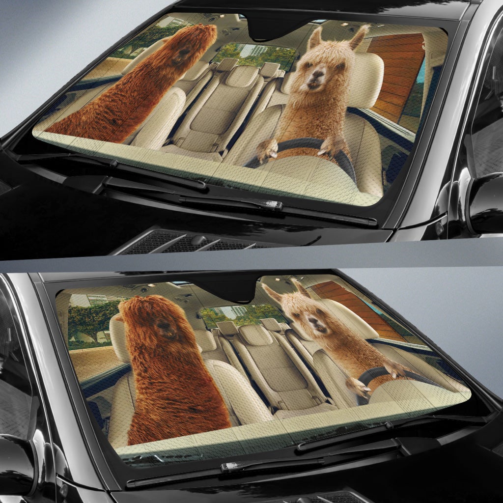 Alpaca Car Sunshades for Auto - Protect Your Vehicle from Sunlight