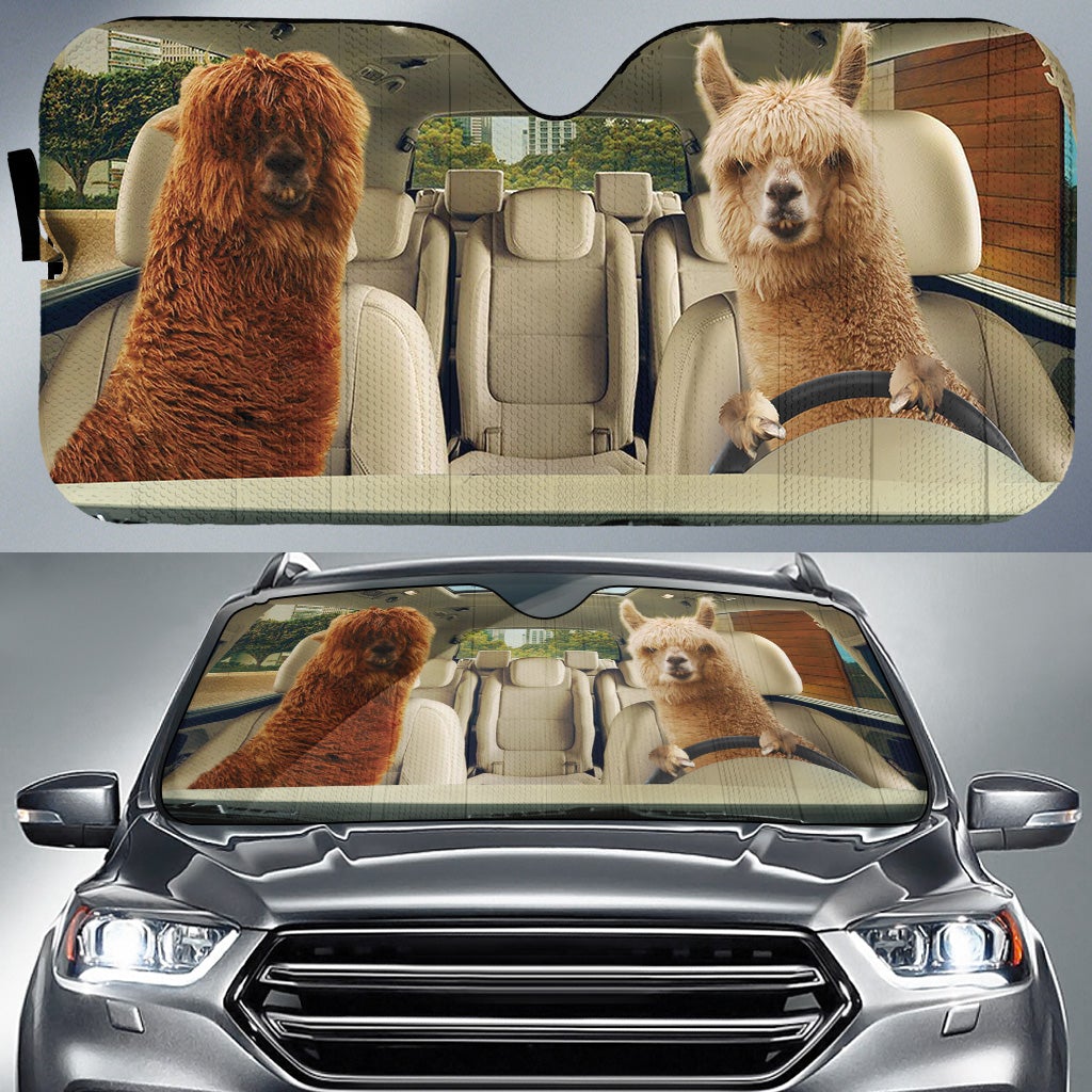 Alpaca Car Sunshades for Auto - Protect Your Vehicle from Sunlight