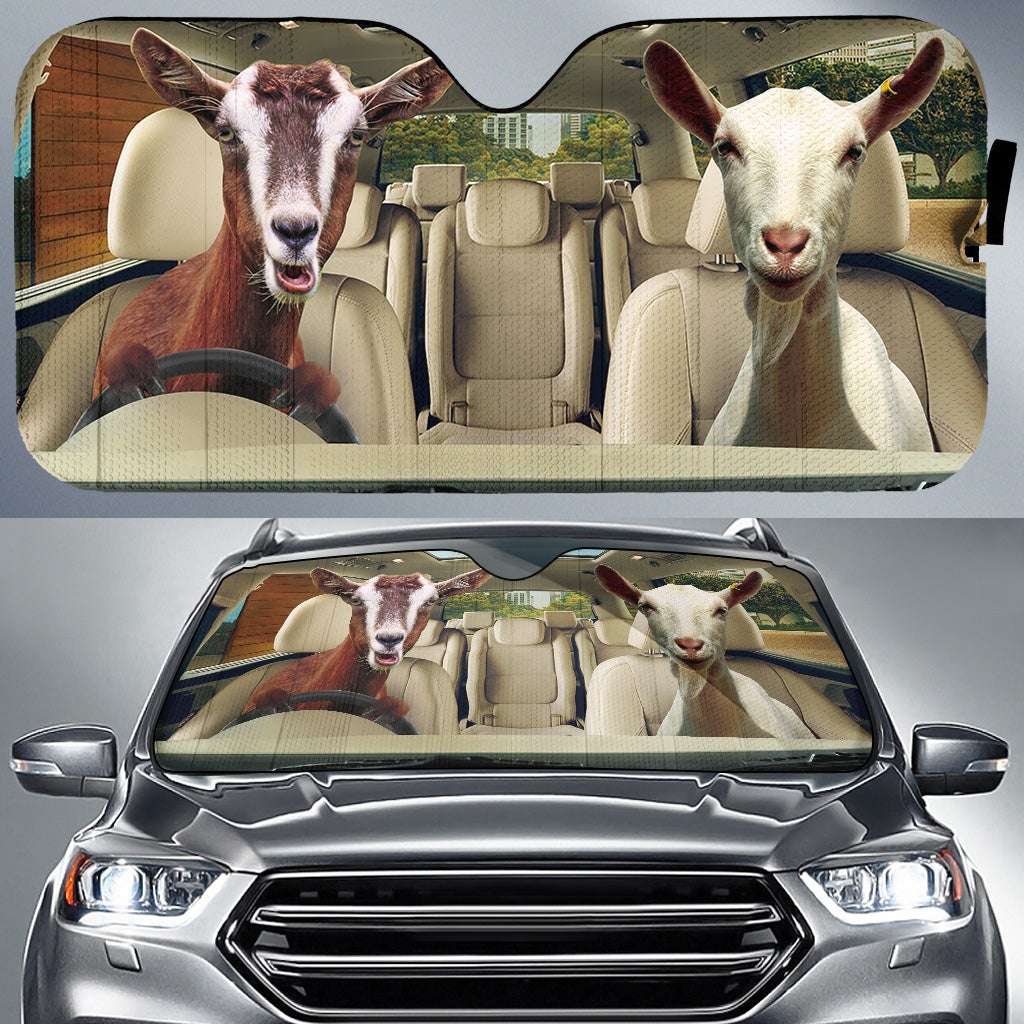 Right Hand Drive Car Sunshades for Driving Goats Auto Protection