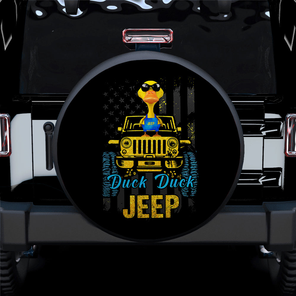 Duck Duck Jeep Gifts for Campers - Car Spare Tire Covers