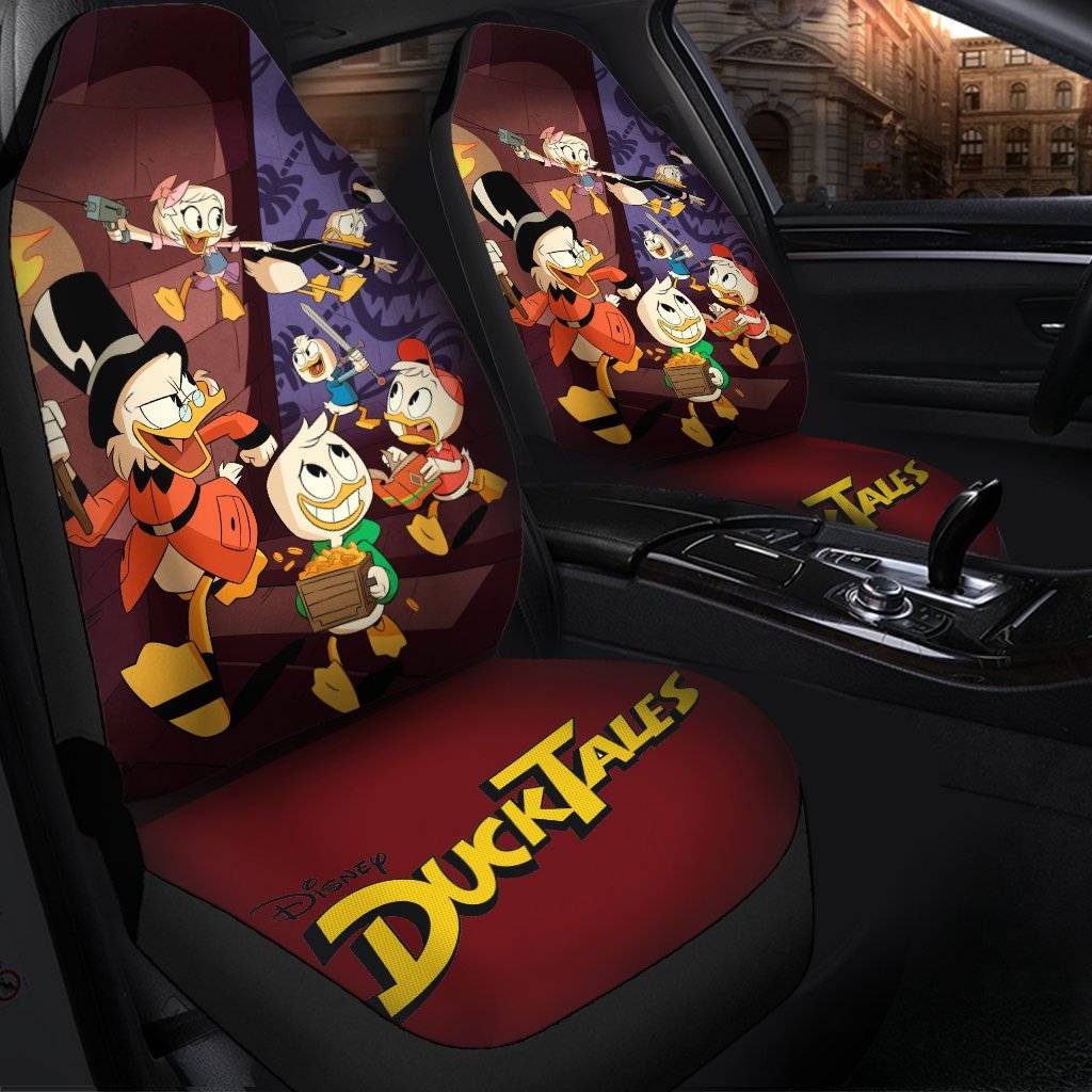 Ducktales Custom Car Seat Covers Premium Decor Protectors Set