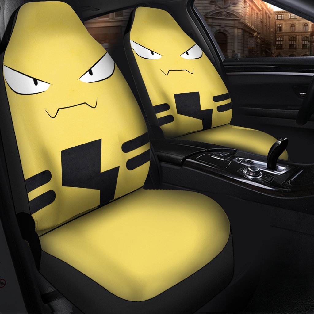 Elekid Pokemon Custom Car Seat Covers Protector for Vehicle Decor