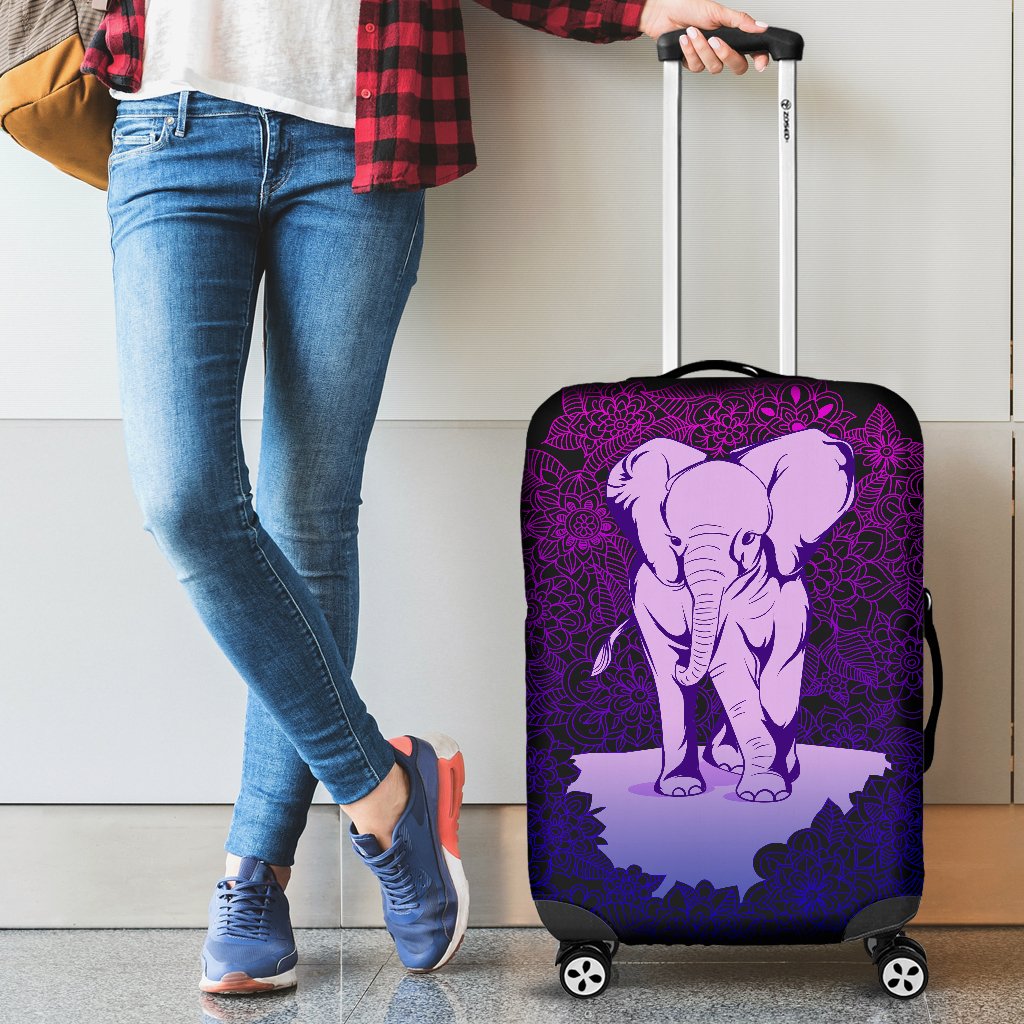 Elephant Luggage Cover Protector for Suitcase - Travel Essential 2