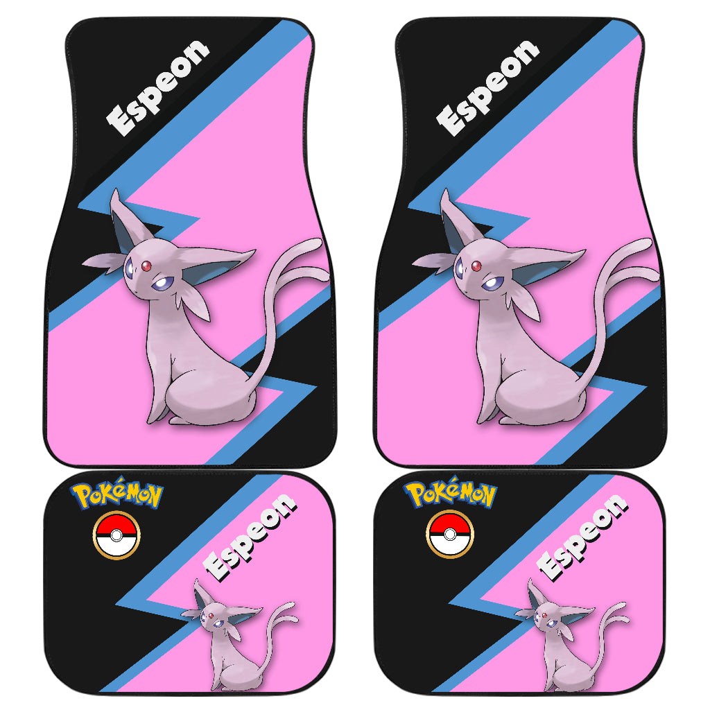 Espeon Floor Mats for Cars - Pokemon Car Accessories