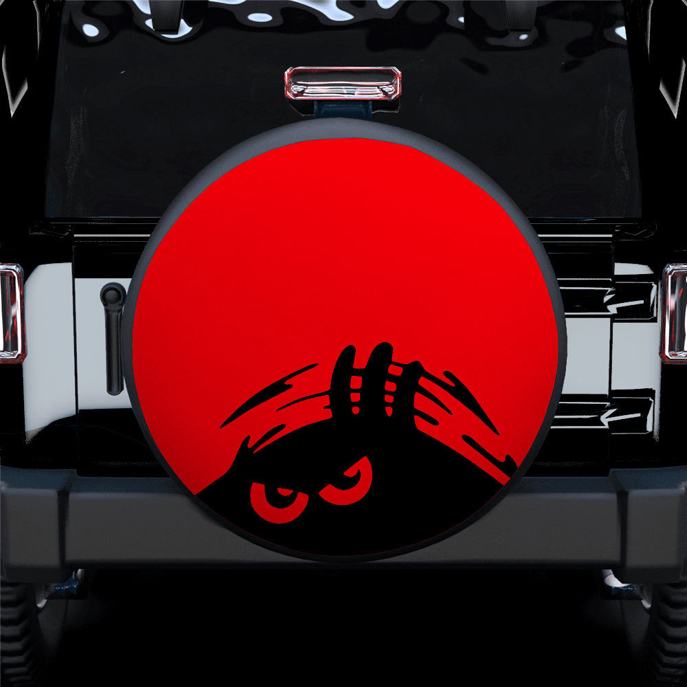 Funny Evil Monster Jeep Spare Tire Cover for Campers