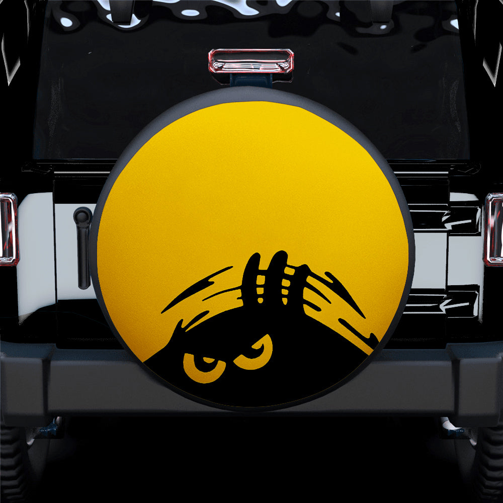 Funny Evil Monster Jeep Spare Tire Cover - Gift for Campers