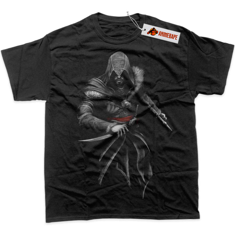 Assassins Creed Ezio Shirt, Graphic Game Tee, Gaming Apparel