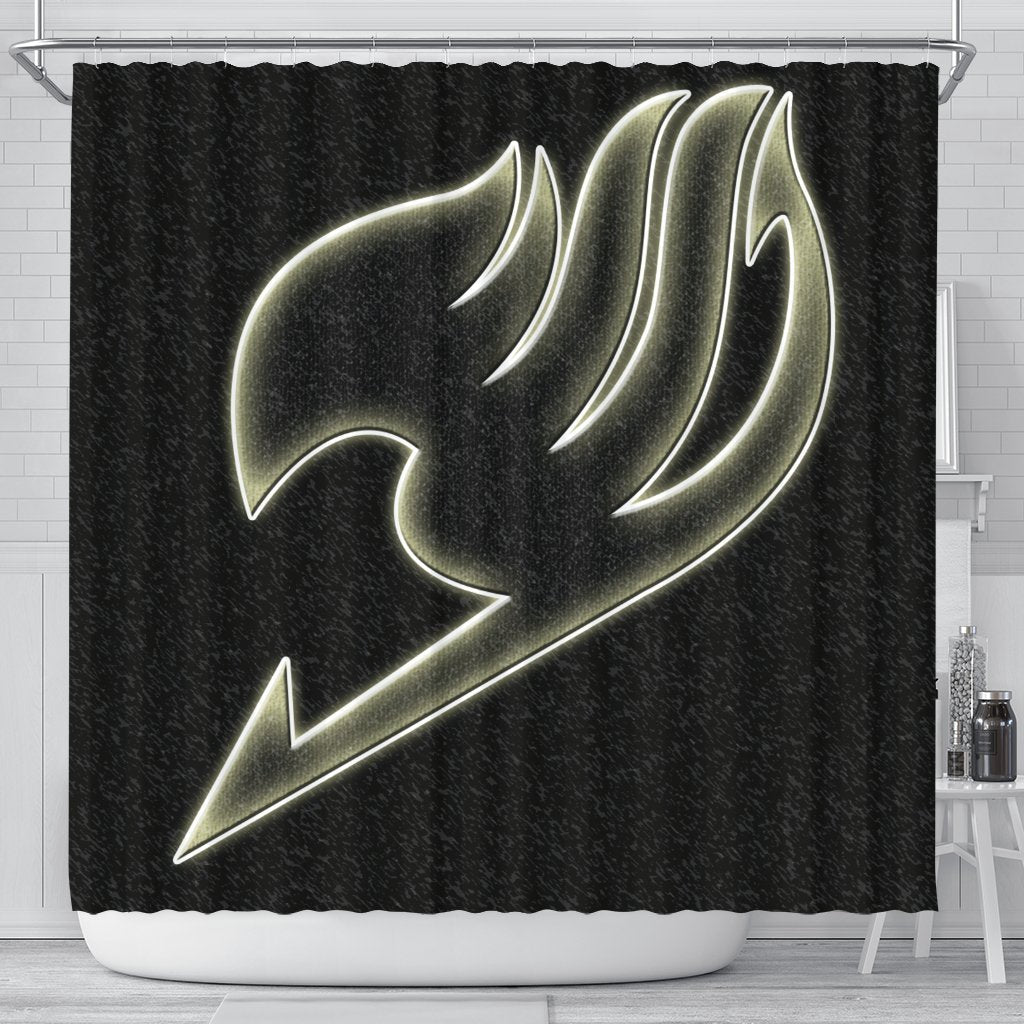Fairy Tail Themed Bathroom Decor Shower Curtain Fairy