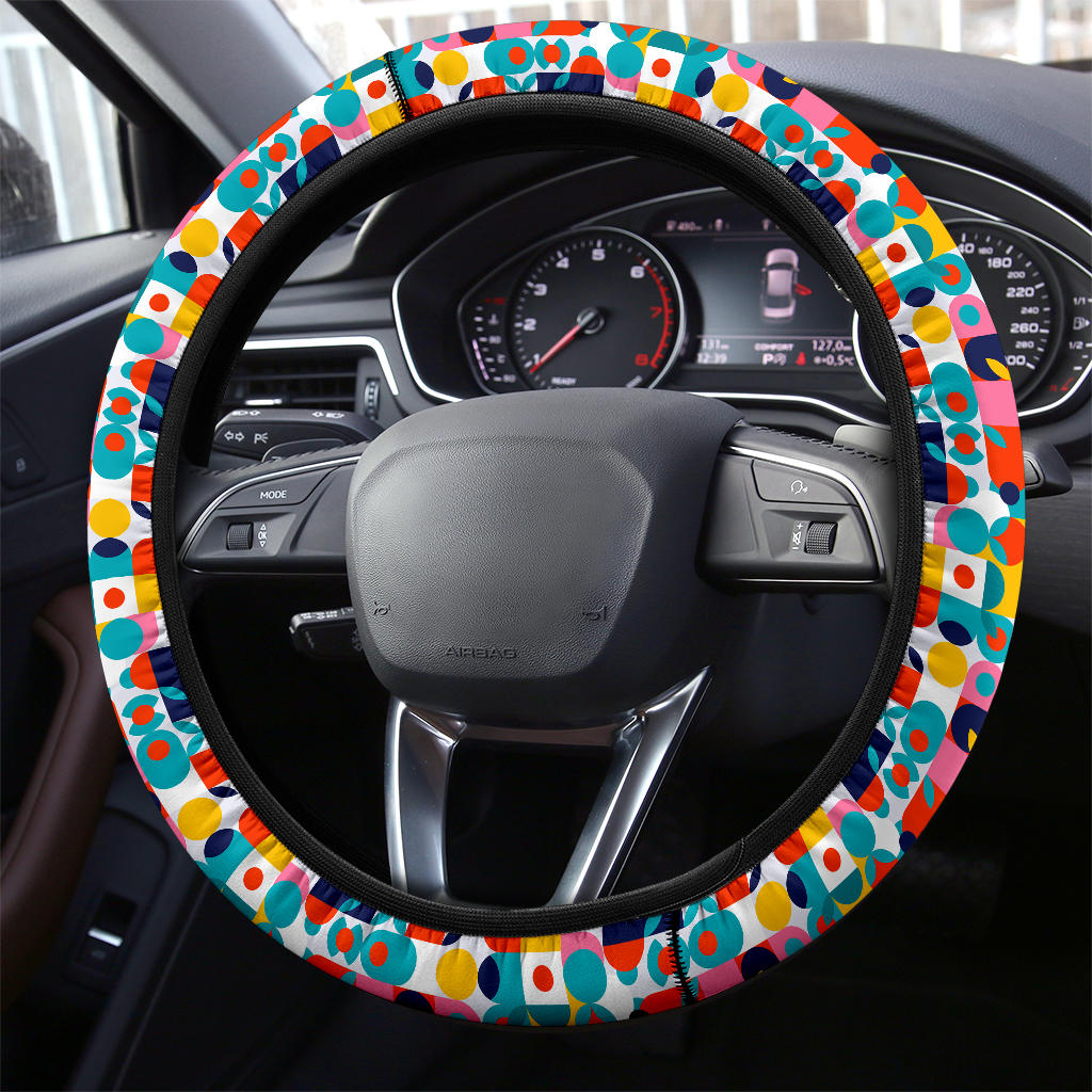 Premium Colorful Funny Fashion Car Steering Wheel Cover
