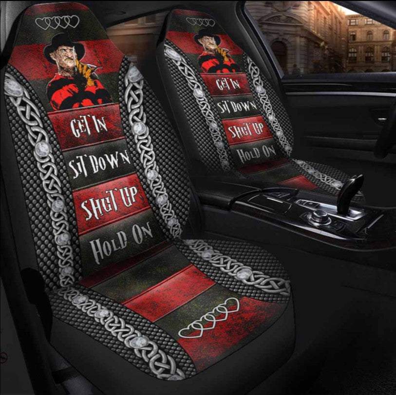 Freddy Krueger Car Seat Cover Sweet Dreams Get In Sit Down Shut Up