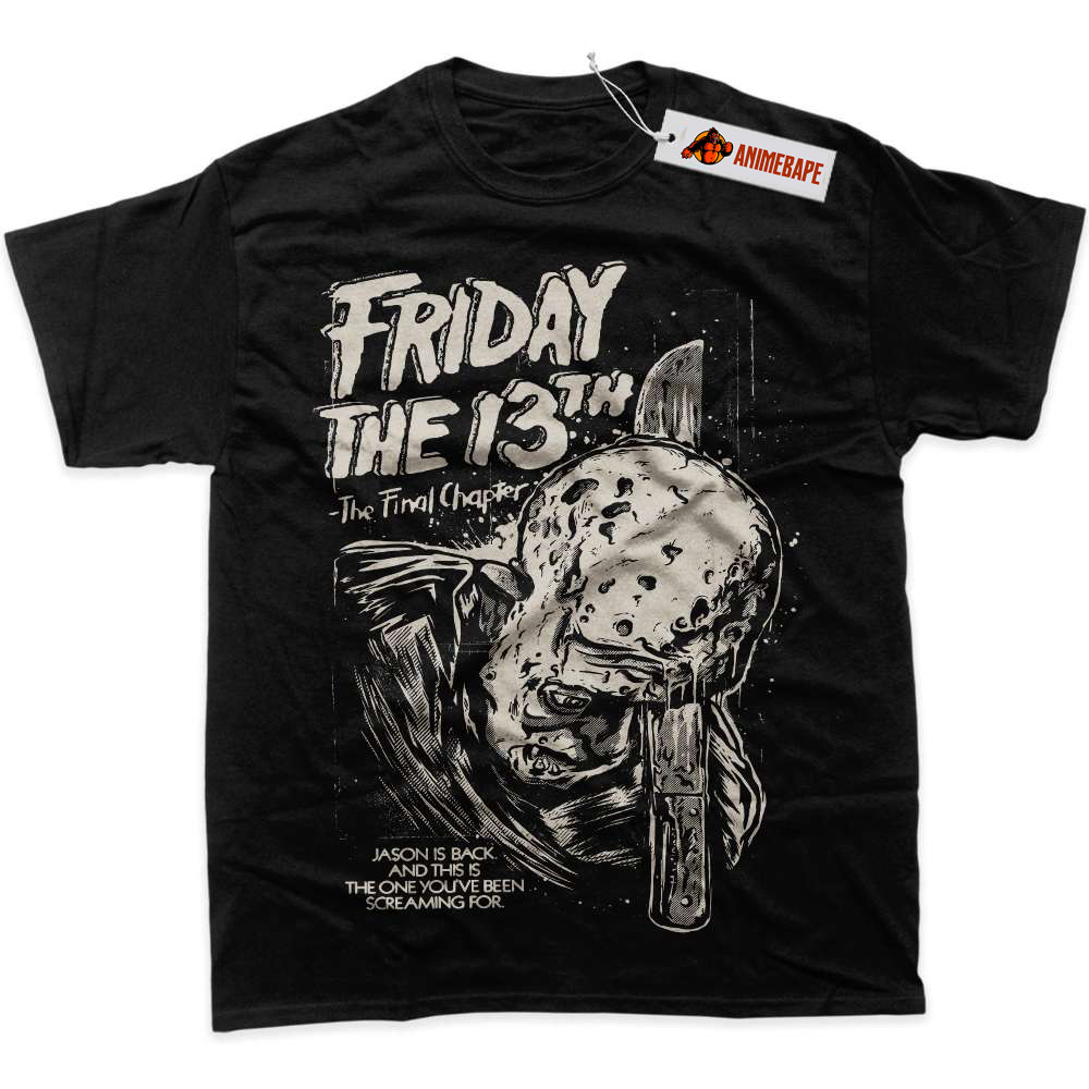 Halloween Horror Friday the 13th Graphic T-Shirt for Fans