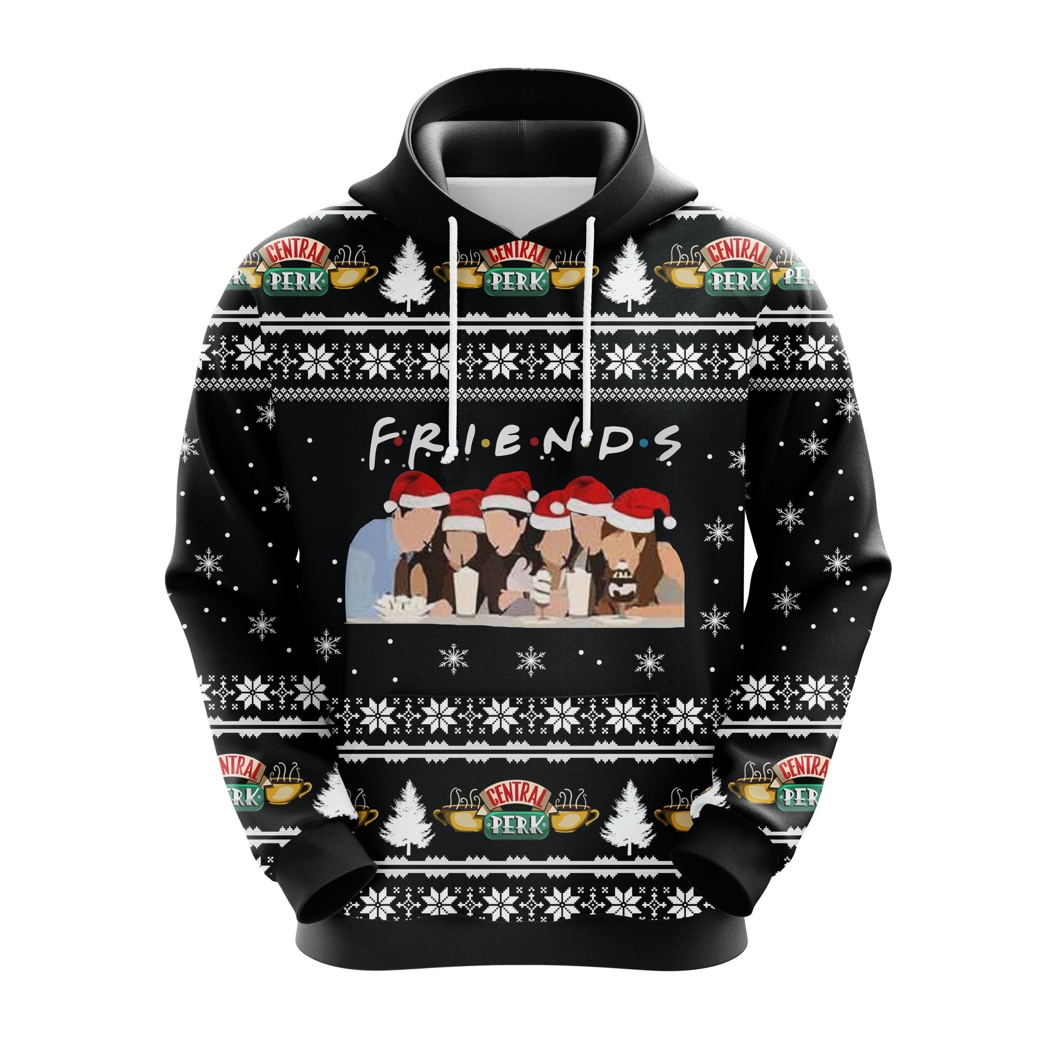 Cute Friends Christmas Hoodie Amazing Gift Idea for Thanksgiving