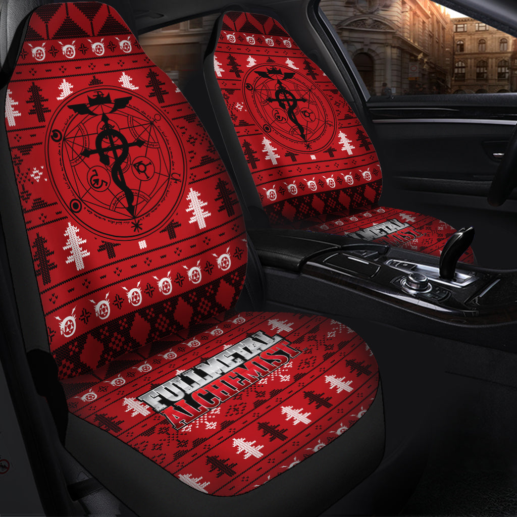 Fullmetal Alchemist Custom Car Seat Covers Premium Decor Protectors