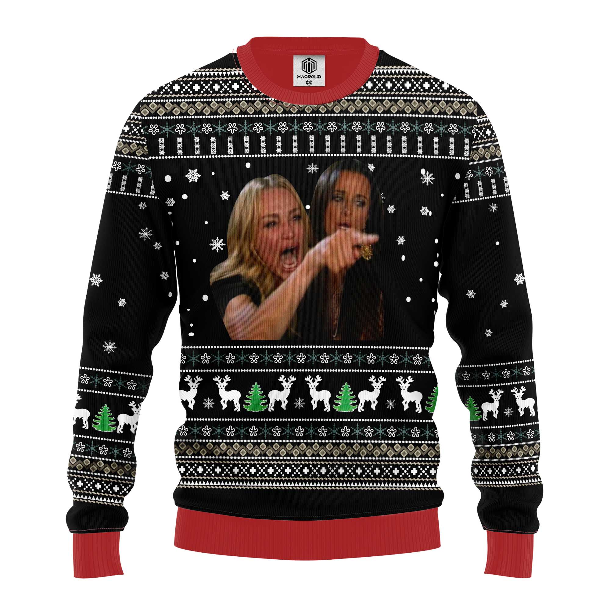 Funny Ugly Christmas Sweater Gift for Thanksgiving and Holiday Cheer