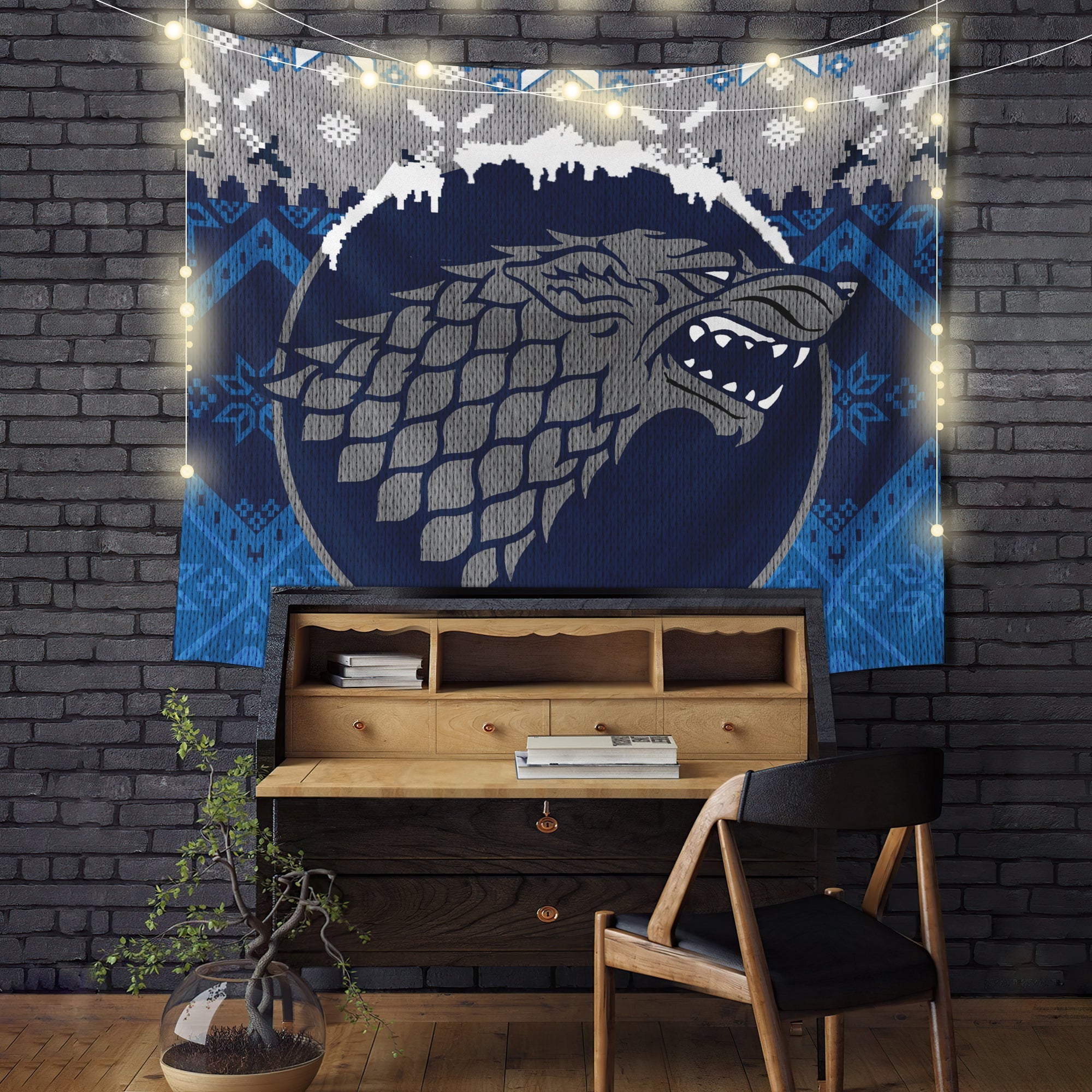 Game Of Thrones Stark Family Tapestry for Home Room Decor
