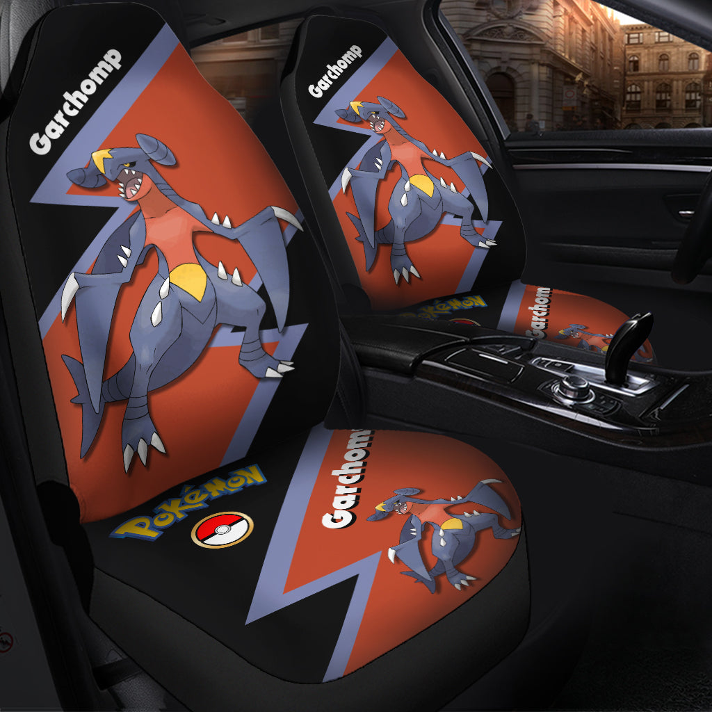 Garchomp Pokemon Custom Car Seat Covers - Premium Decor Protectors