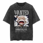 One Piece Anime Gear 5 Luffy Bounty Graphic Shirt