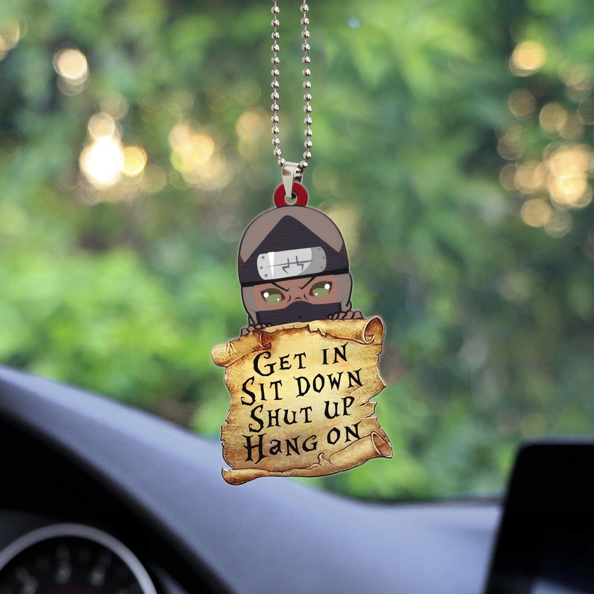 Kakuzu Akatsuki Custom Shape Ornament Custom Car Accessories for Vehicle Decor