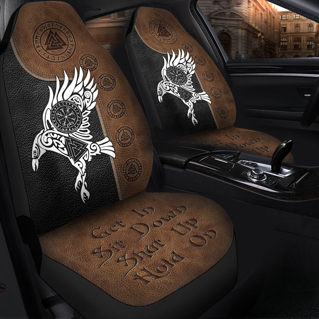 Premium Custom Viking Car Seat Covers Decor Protectors - Get In Sit