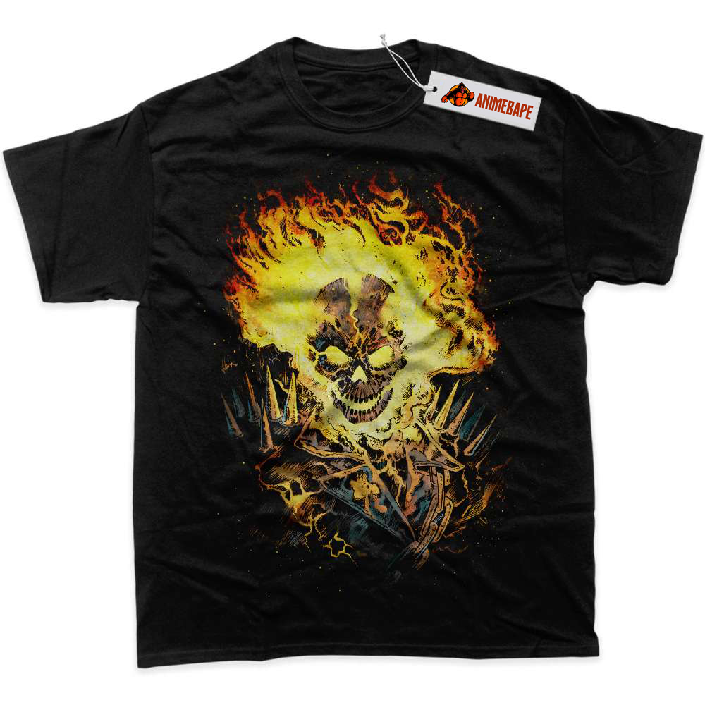 Marvel Ghost Rider Graphic T-Shirt for Men and Women