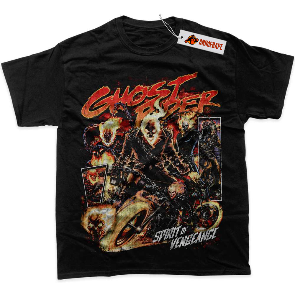 Marvel Ghost Rider Graphic Tee Shirt for Men and Women