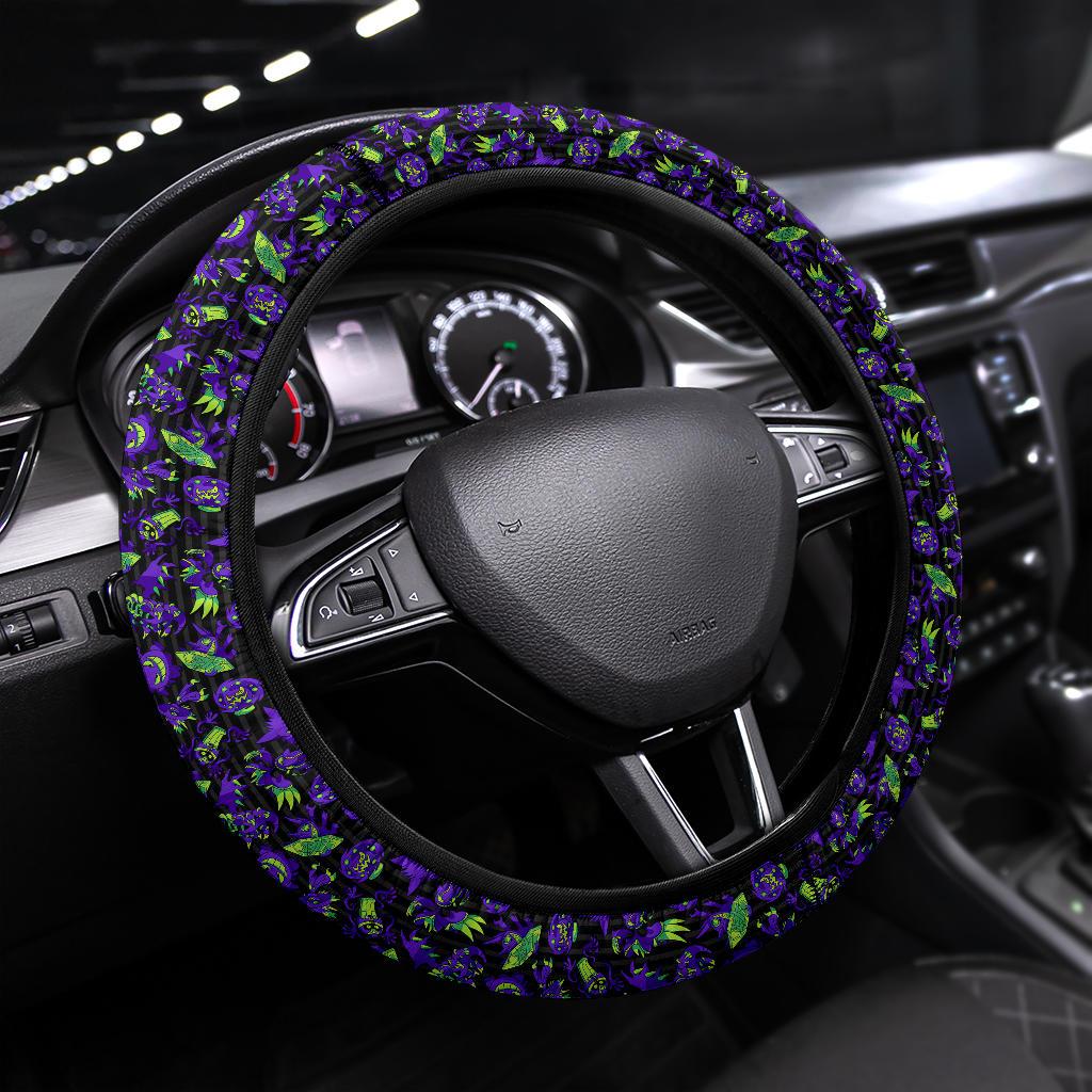 Ghost Style Pokemon Steering Wheel Cover for Cars Ghost