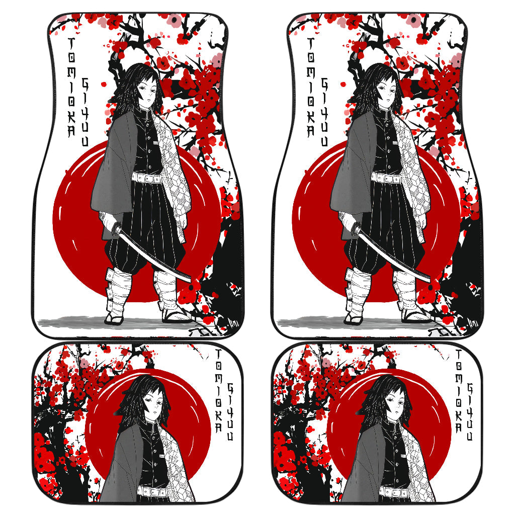 Giyuu Demon Slayer Japan Style Floor Mats for Cars
