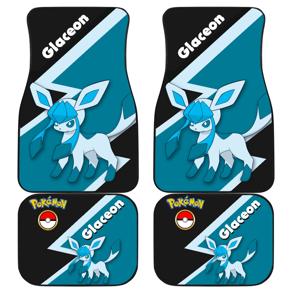 Glaceon Pokemon Car Accessories - Floor Mats for Vehicles