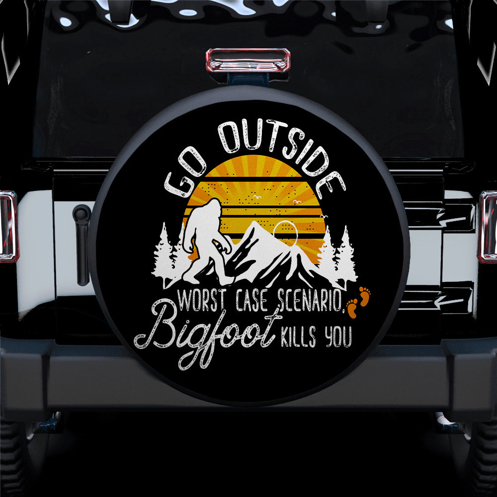 Bigfoot Jeep Car Spare Tire Cover – Perfect Gift for Campers