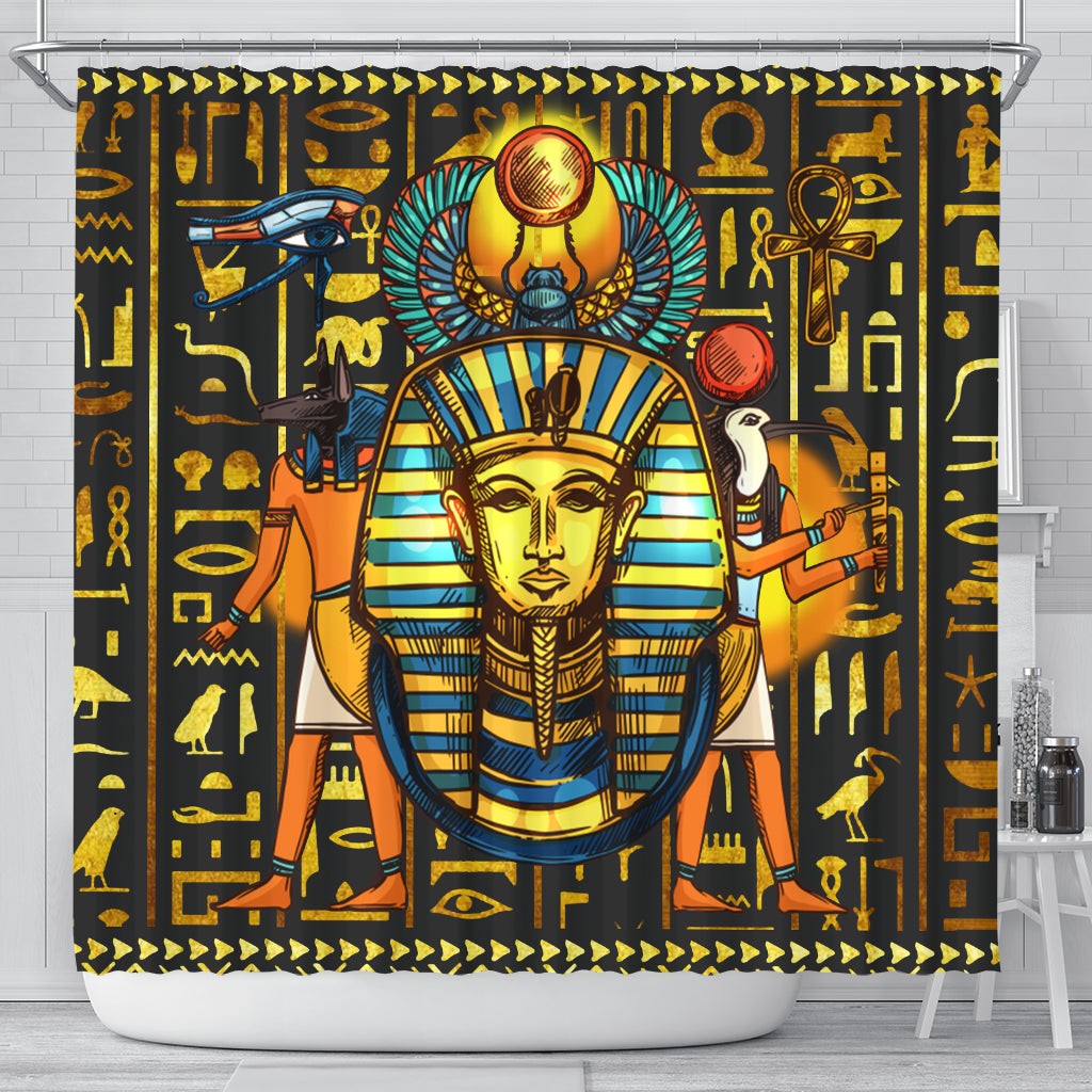 Egyptian Mythology Themed Gods Shower Curtain Gods