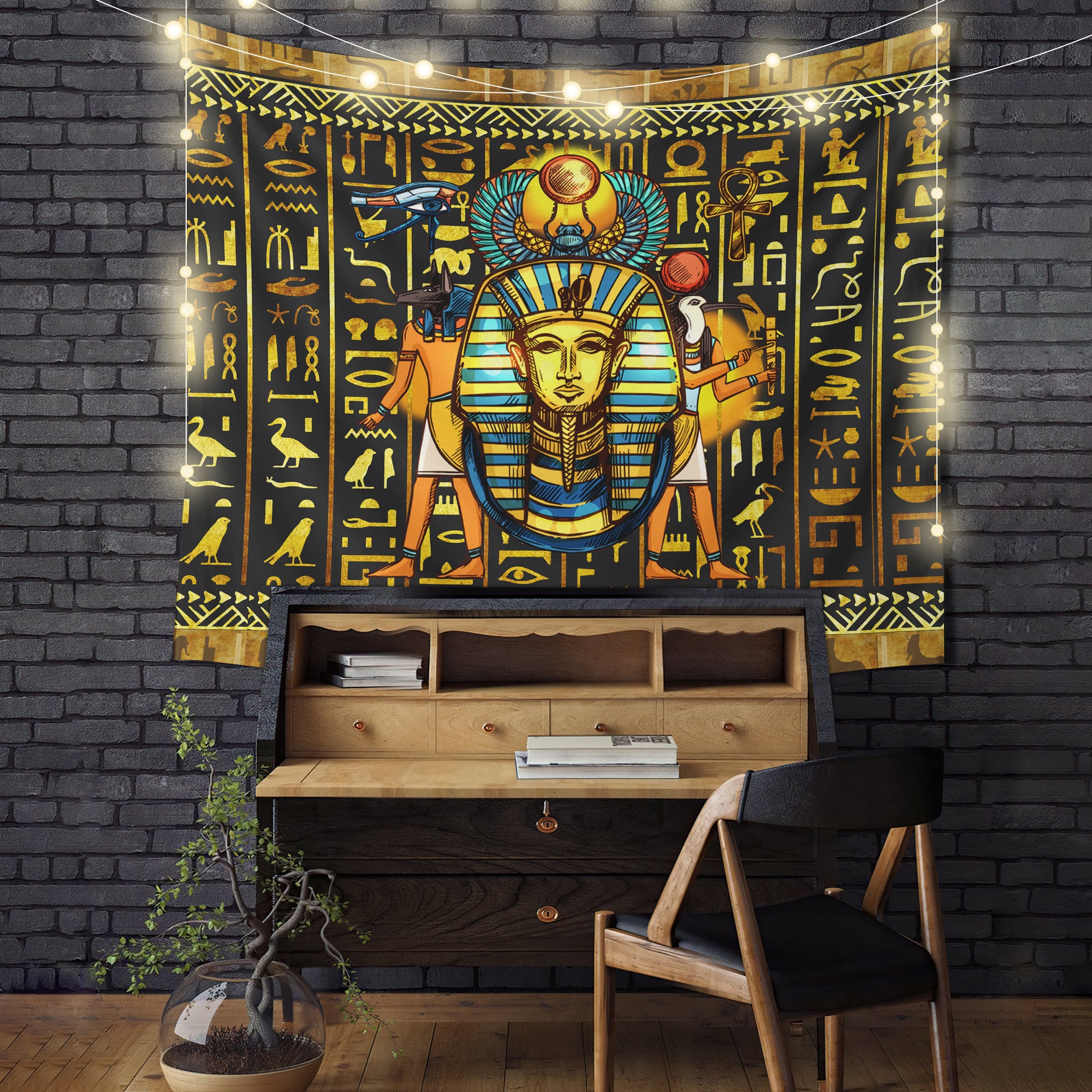Gods Of Egypt Wall Art Tapestry for Home Room Decor