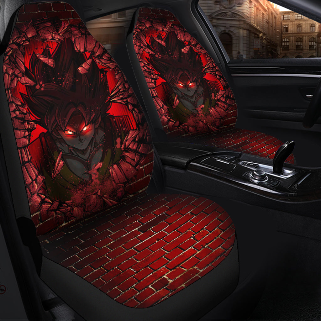 Goku Graphic Car Seat Covers for Cars and SUVs Goku