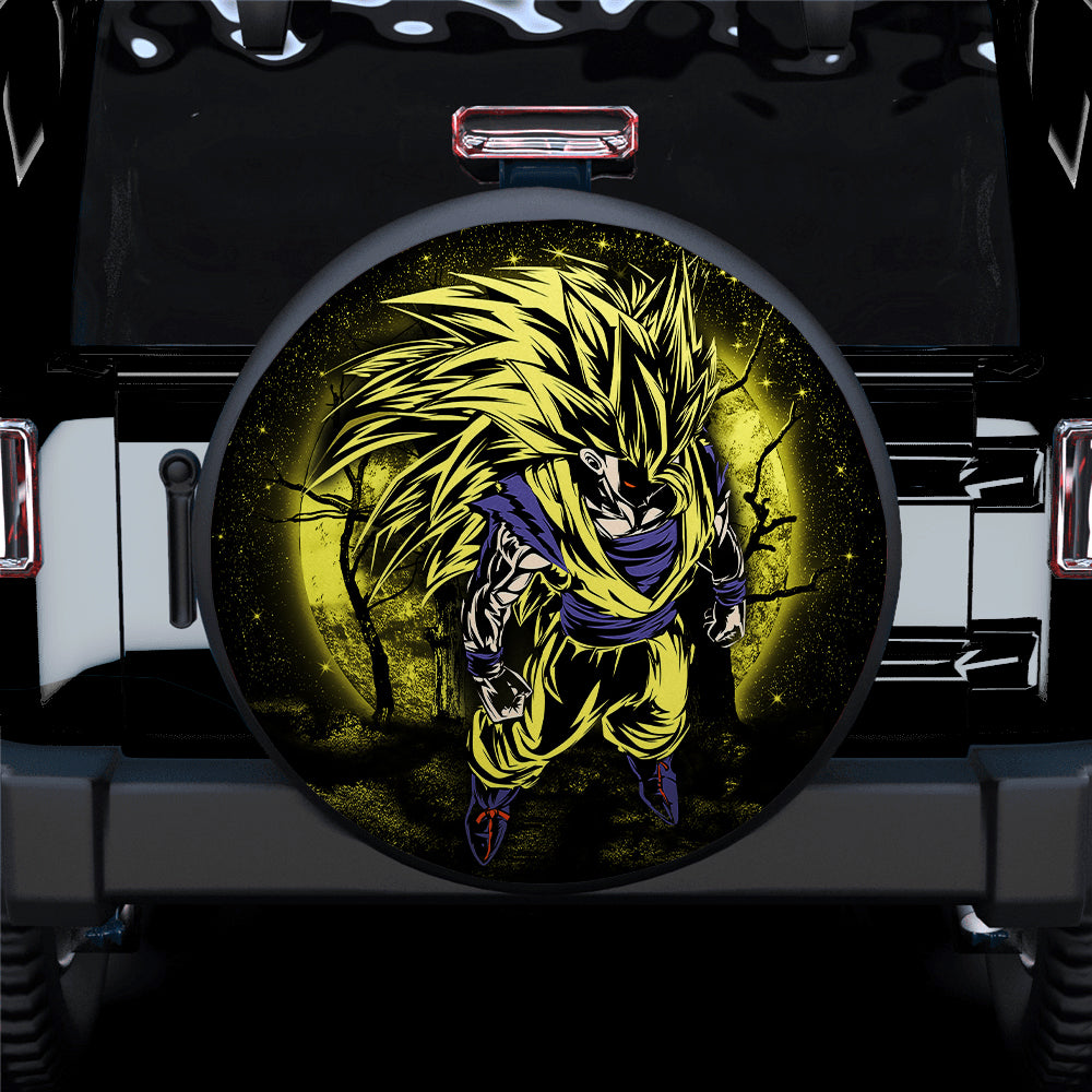 Super Saiyan 3 Goku Dragon Ball Jeep Car Spare Tire Covers Gift