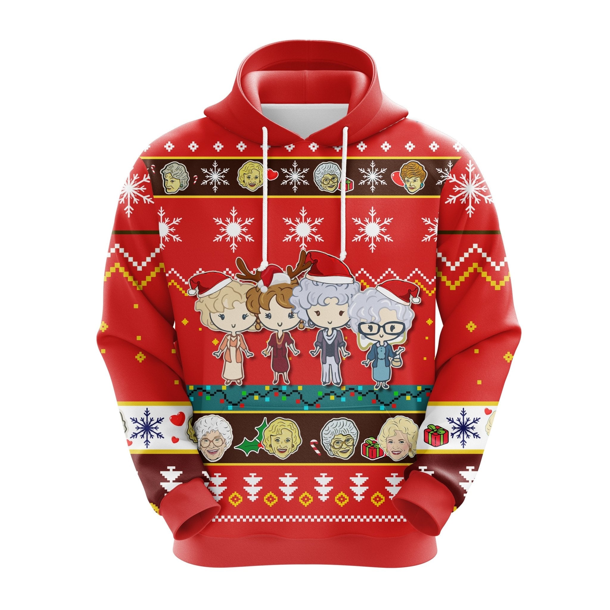Golden Girls Christmas Noel Hoodie – Funny Thanksgiving Gift Idea