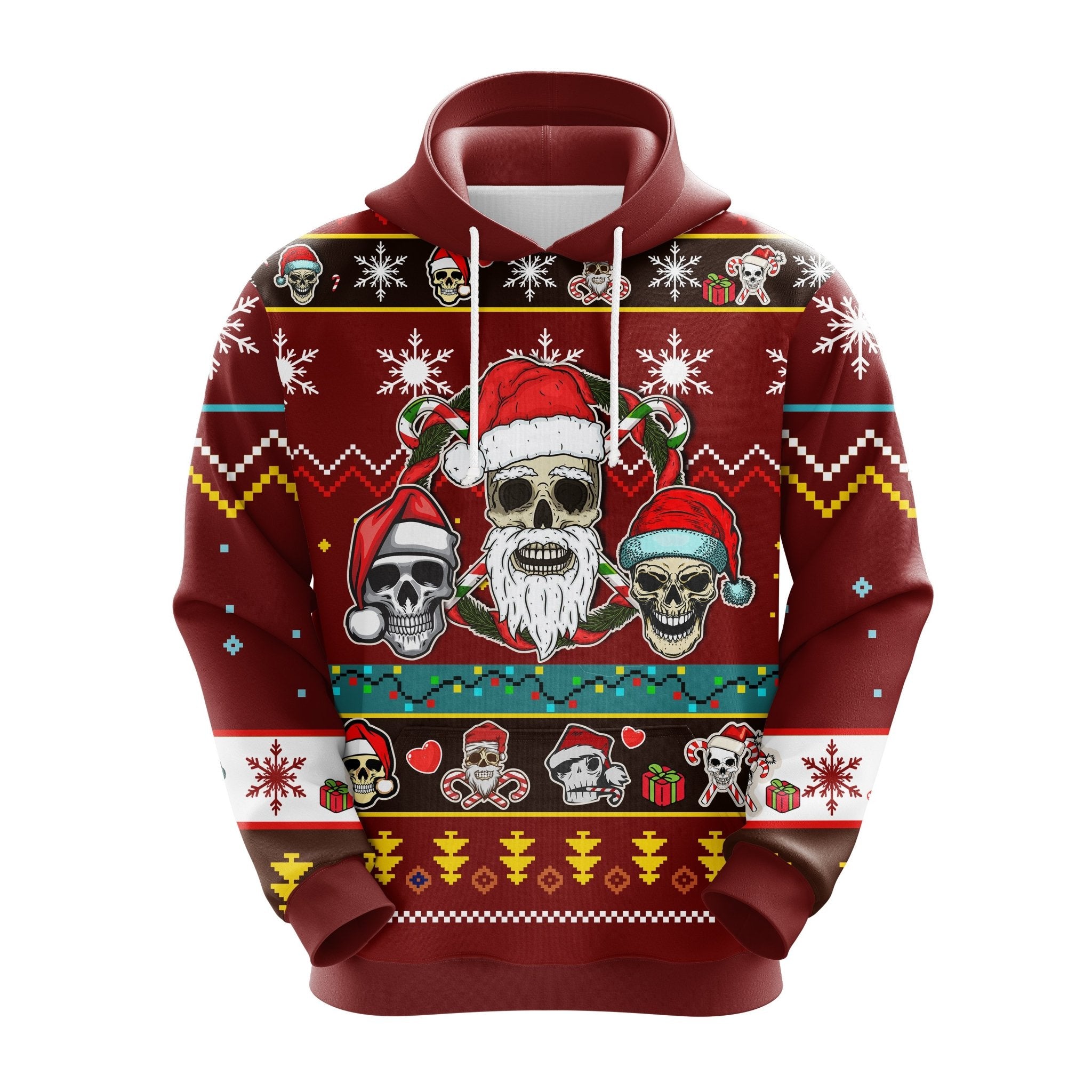 Goth Ugly Christmas Hoodie - Cute Noel Gift Idea for Thanksgiving