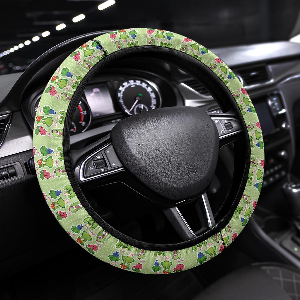 Grass Pokemon Steering Wheel Cover for Cars 7212 Grass