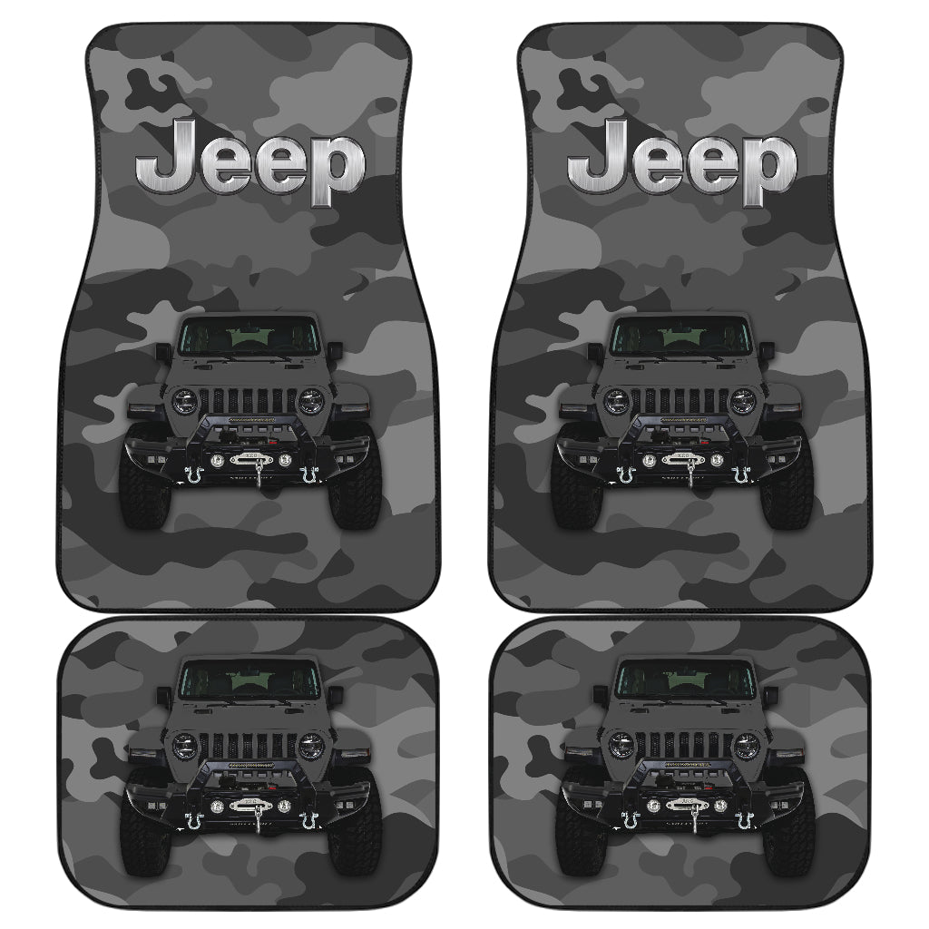 Jeep Camouflage Floor Mats for Cars - Greey Car Accessories